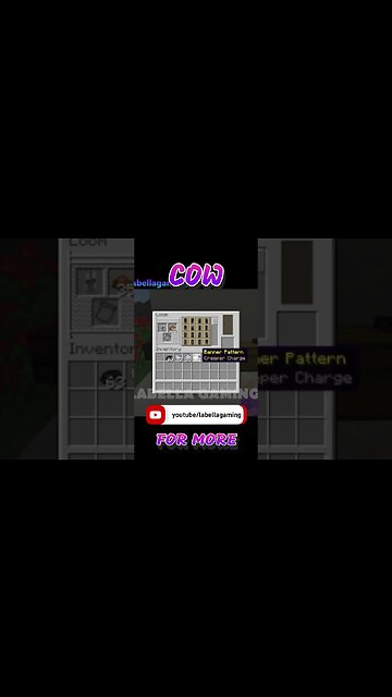 Cow Banner | Minecraft