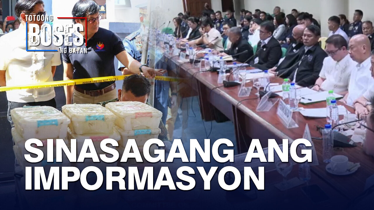 Very clearly, sinasagang ang anumang balita o impormasyon patungkol sa PDEA leaks —Sonza