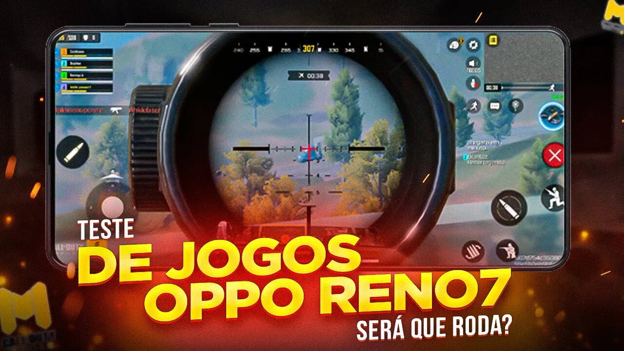 OPPO Reno7 - Teste de JOGOS! COD Mobile, será que roda liso?