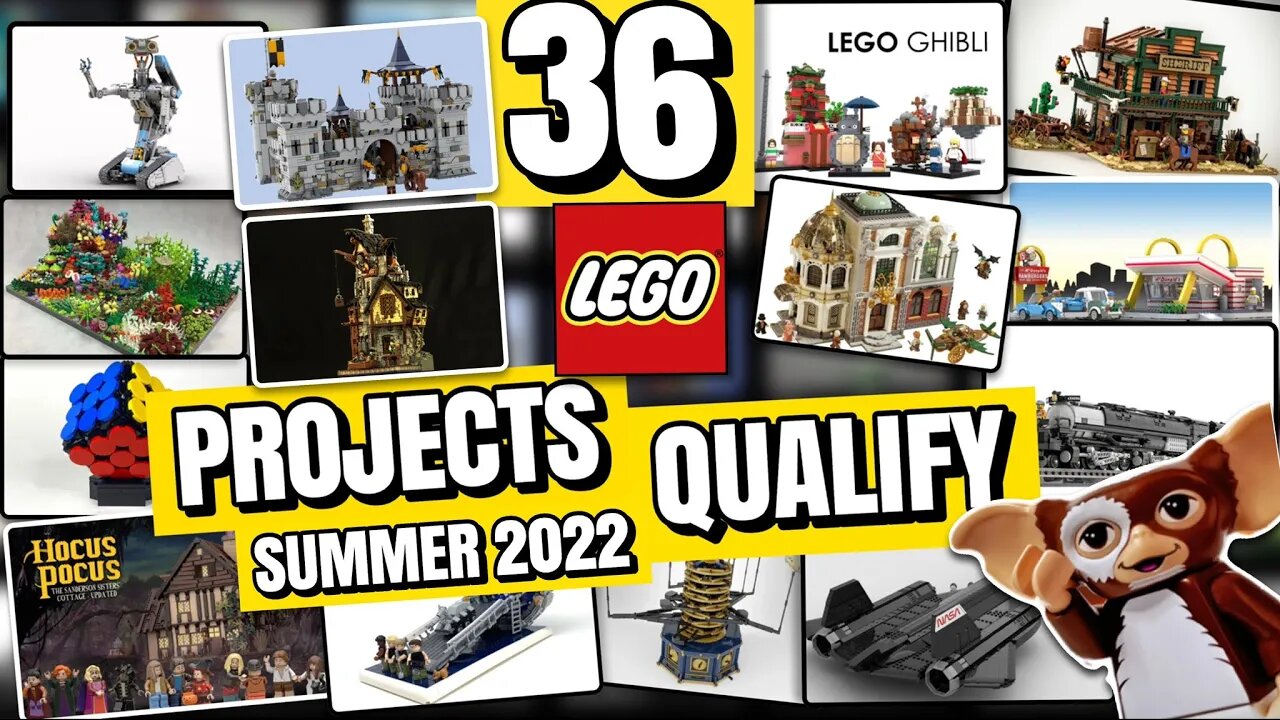 36 LEGO IDEAS QUALIFY For The THIRD LEGO IDEAS REVIEW 2022