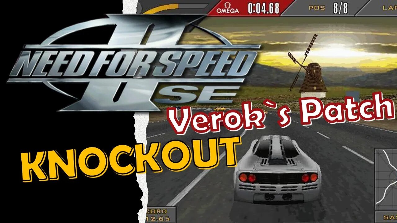 NFS II SE - Verok's Patch - PC Longplay - Modo Eliminação (Knockout Mode)