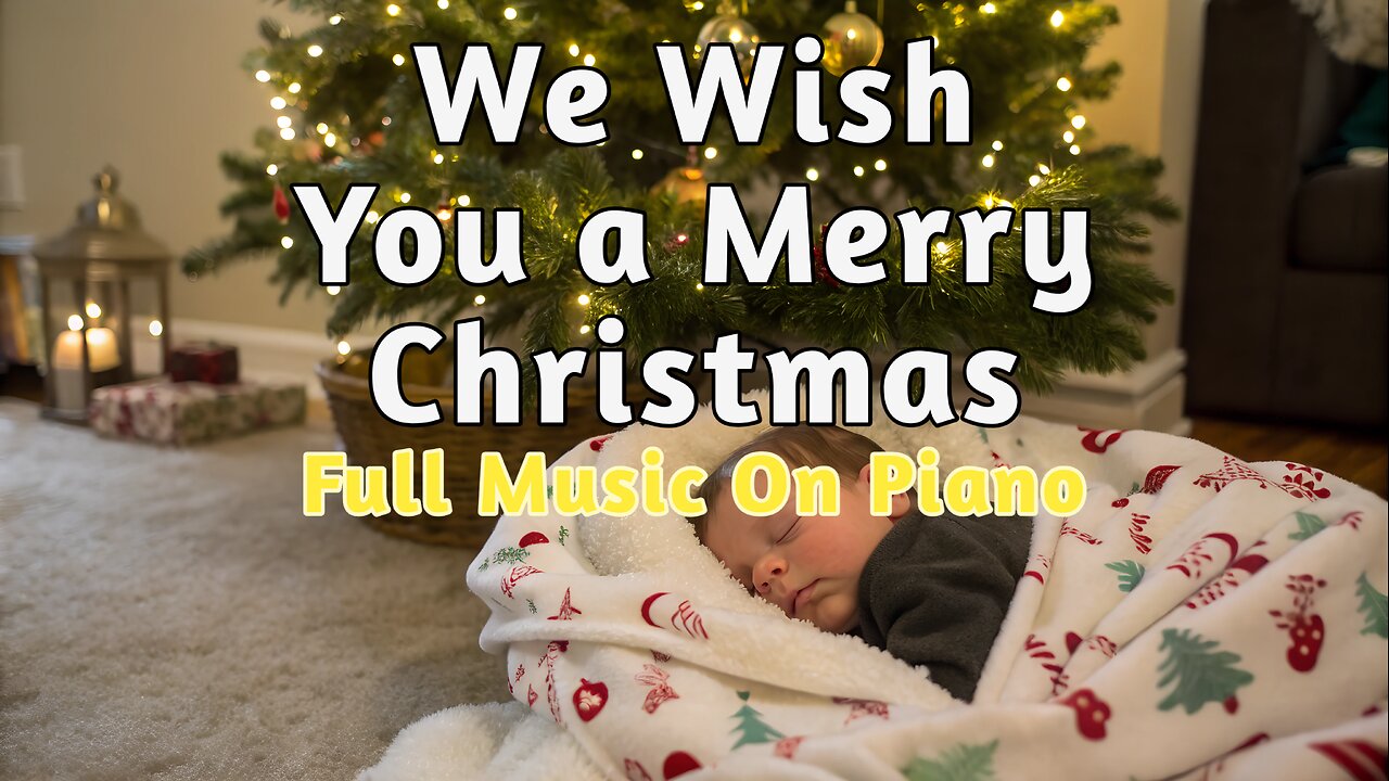 We Wish You A Merry Christmas Full Music On Piano