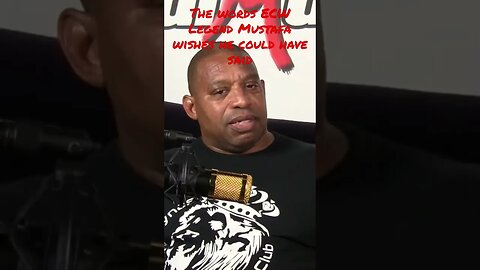 The Words ECW Legend Mustafa wished he could have said to New Jack