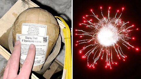 6" Fireworks display shell | Shell of the week #4 #fireworks #shorts