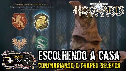 A Escolha da Casa pelo Chapeú Seletor - Hogwarts Legacy