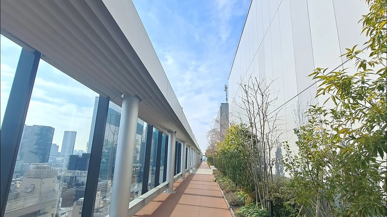 긴자식스 가든 옥상정원, 도쿄