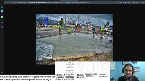 Como concretar em dia chuvoso Eng Estrutural