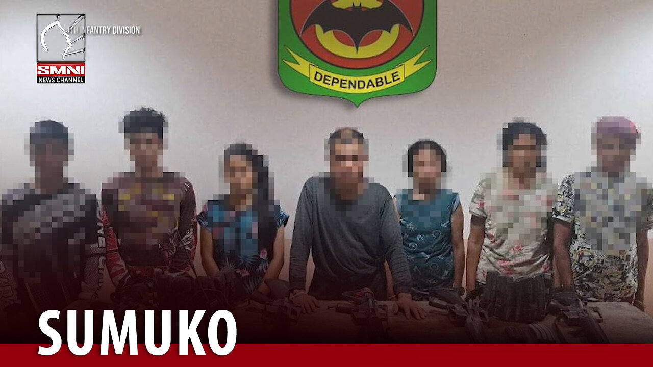 7 miyembro ng NPA na kumikilos sa Bukidnon, sumuko sa pamahalaan dahil sa matinding gutom