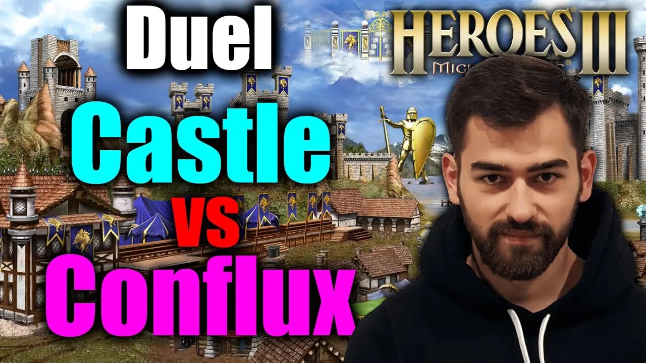 Castle vs Conflux | Gluhammer Heroes HotA 3 Multiplayer PL