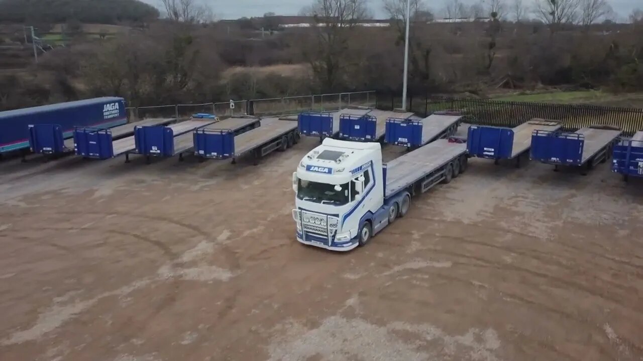 Nice Bit Of Reversing By Jaga Brothers DAF Truck - #daftrucks #truck Welsh Drones Trucking