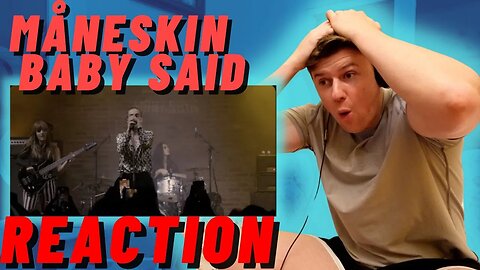 Måneskin - BABY SAID (Live at YouTube Music Nights) | IRISH REACTION