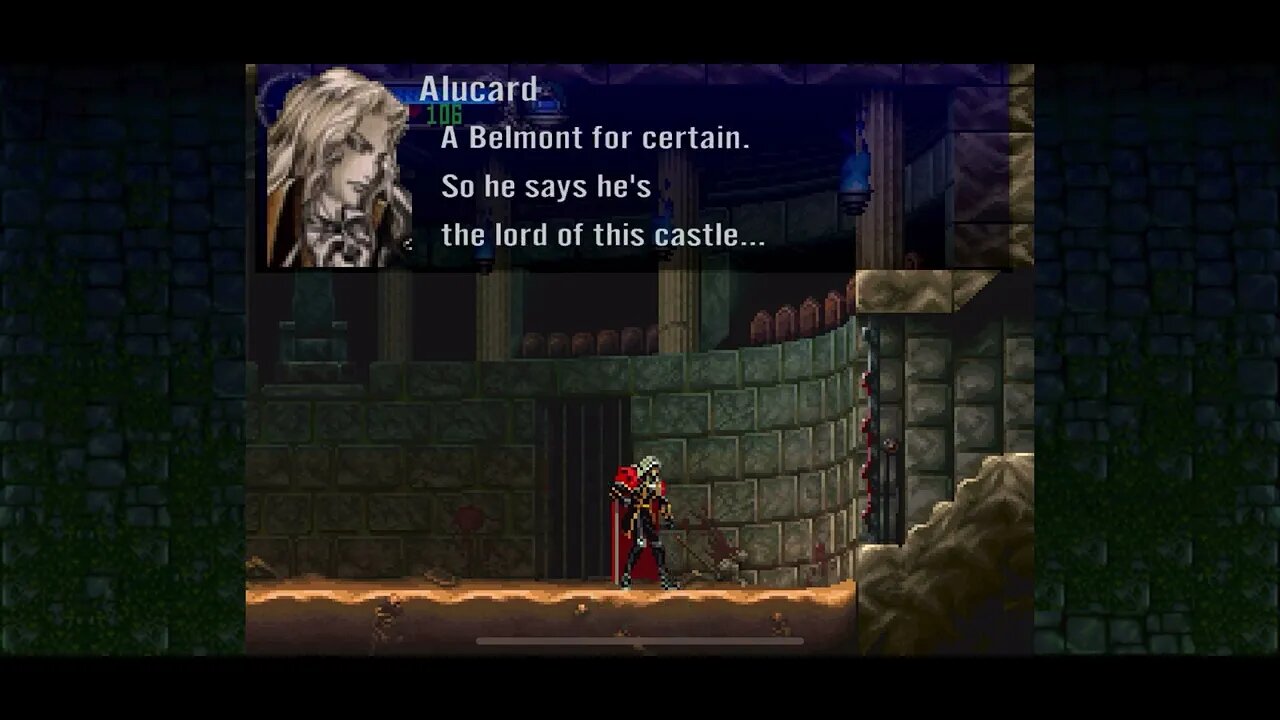 Castlevania: Symphony of the Night Colosseum dialogue with Richter Belmont and Alucard #adriantepes