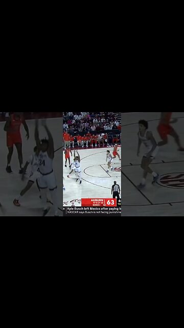 Auburn Basketball’s Dylan Cardwell Alley-oop vs. Texas A&M! | #wareagle #auburn #auburnbasketball