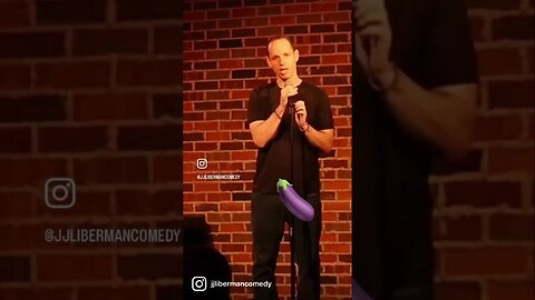 Comedian shows female his d!ck