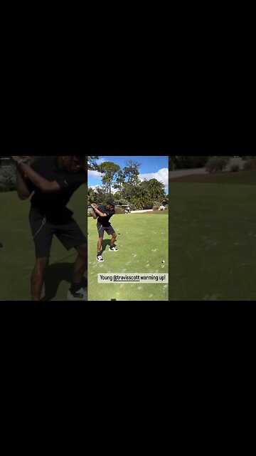 Travis Scott x 50 Cents And Terrell Owens Out Golfing 🏌️‍♂️