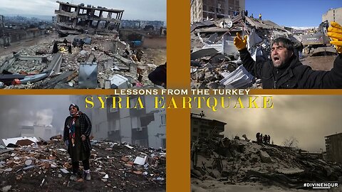 LESSONS FROM THE TURKEY - SYRIA EARTHQUAKE