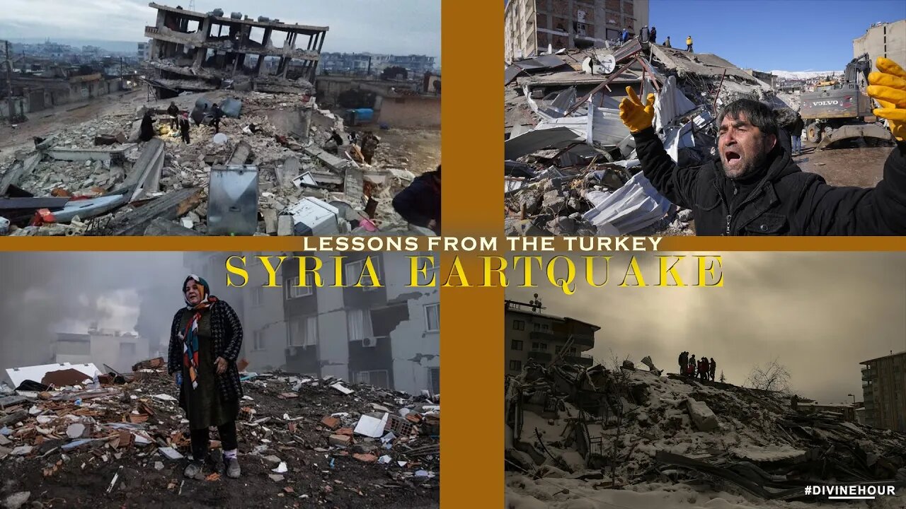 LESSONS FROM THE TURKEY - SYRIA EARTHQUAKE