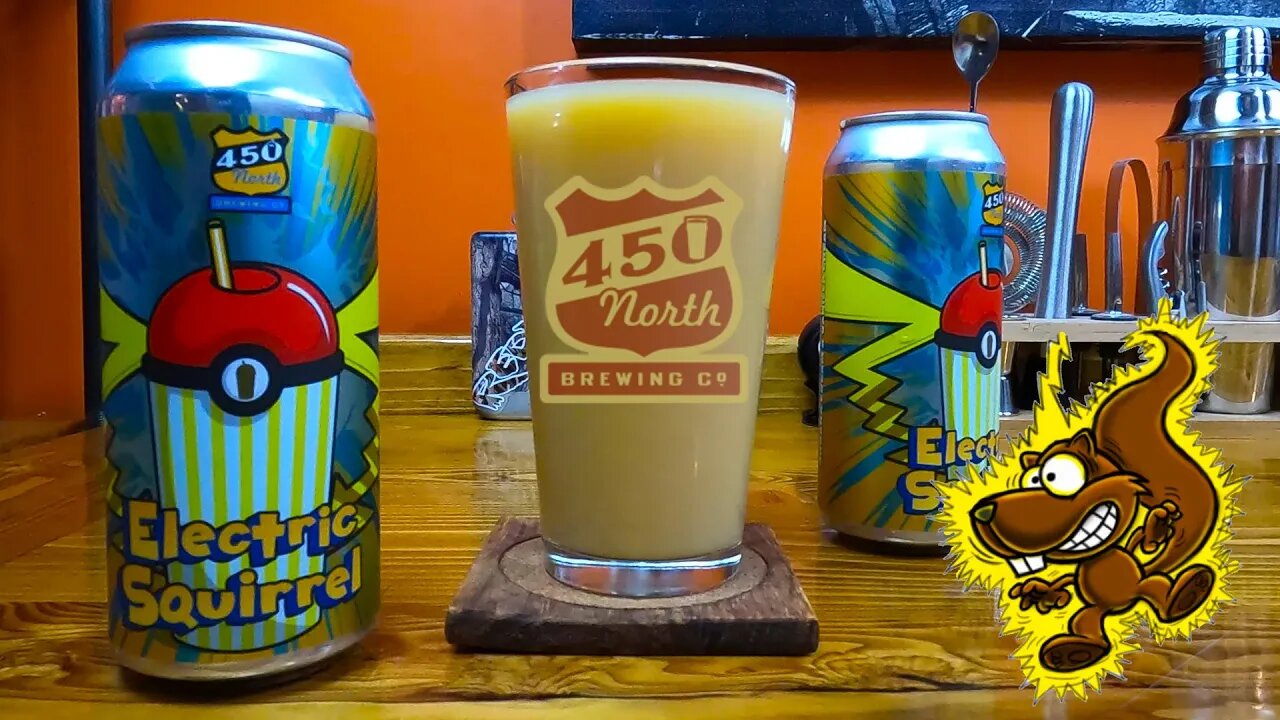 Electric Squirrel Slushy XL Smoothie Style Sour Ale by 450 North Brewing Co