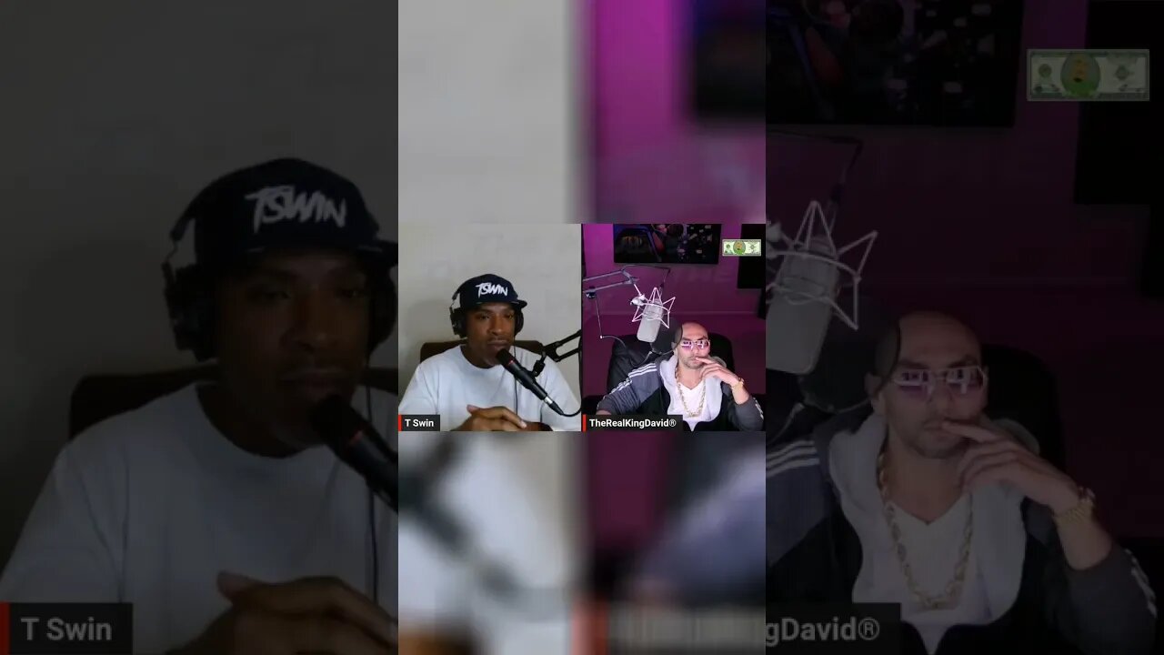 I'm not a man because I don't hunt? Live on the T-Swin Podcast-The King's Thought of the Day - Ep 2