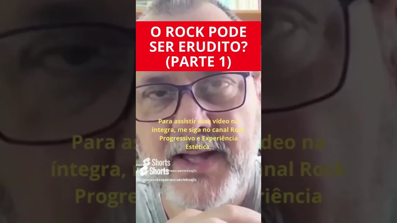 O ROCK PODE SER ERUDITO? (PARTE 1)