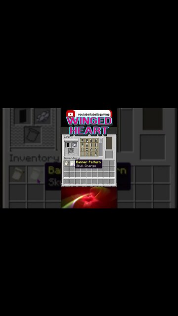 Winged Heart Banner | Minecraft