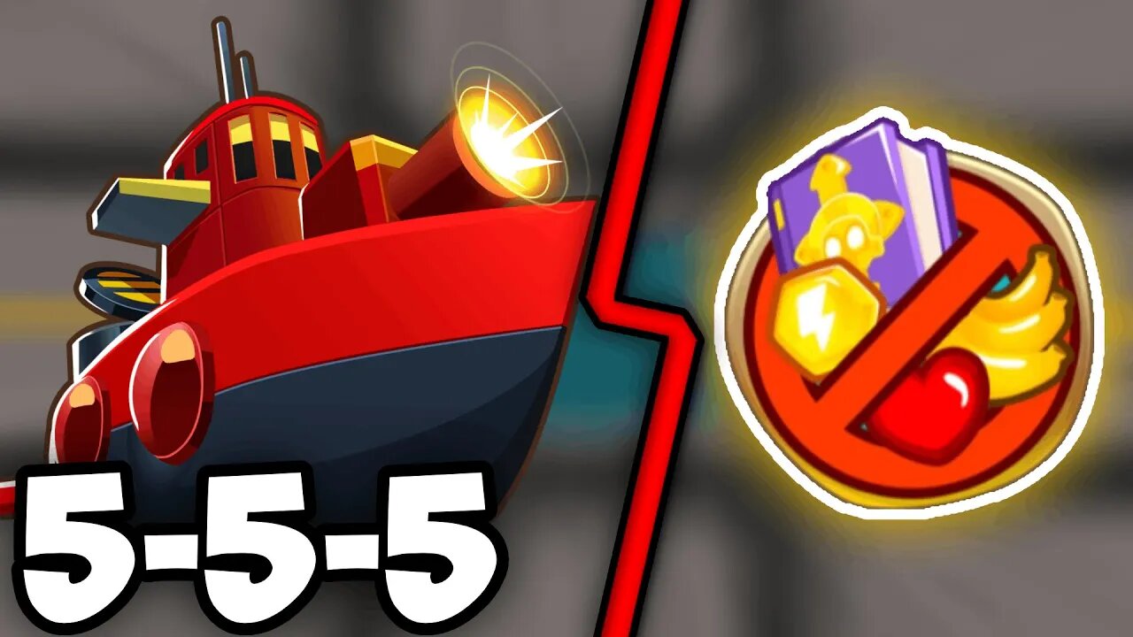 Can A 5-5-5 Submarines Beat CHIMPS in BTD6?