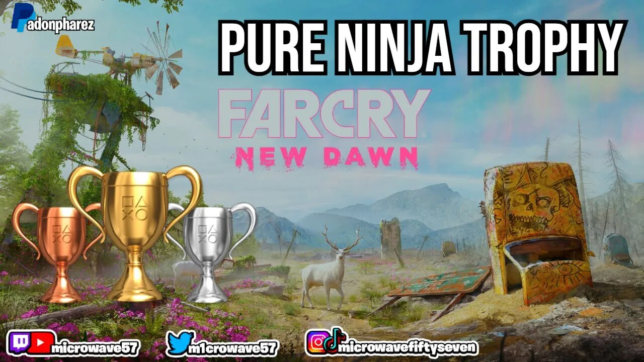 Pure Ninja Trophy - Far Cry New Dawn