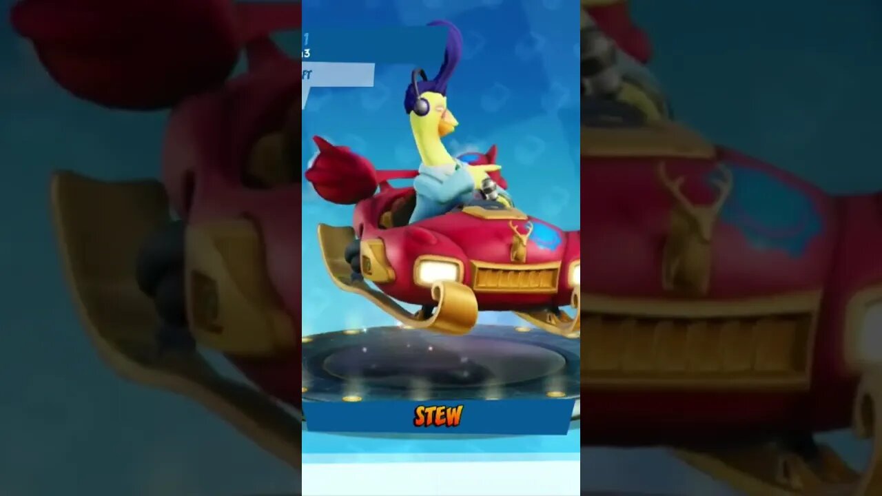 Stew Idle Animation - Crash Team Racing Nitro-Fueled