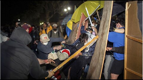 Classes canceled at UCLA after night of violence between protest groups