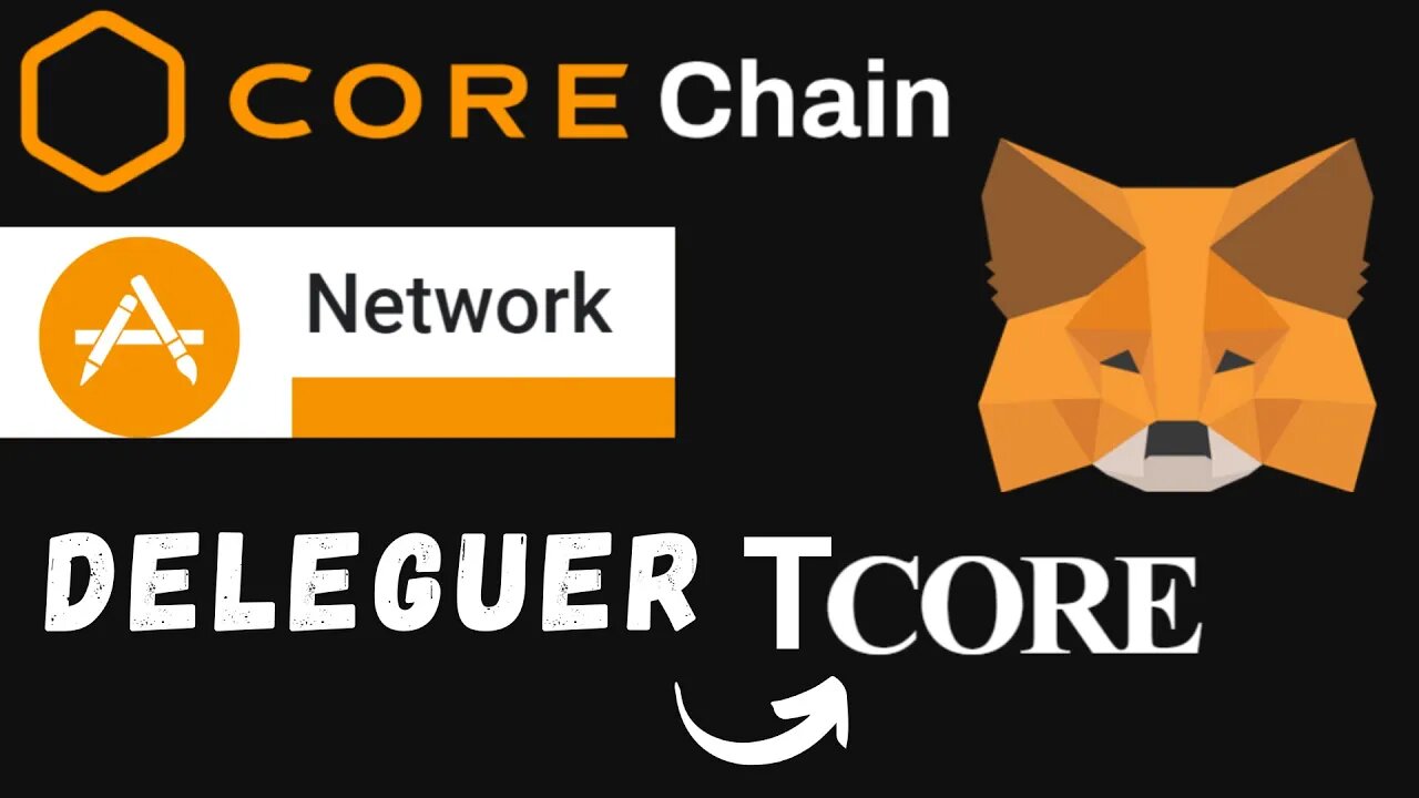 Déléguer core crypto metamask wallet testnet tcore validateur staker crypto