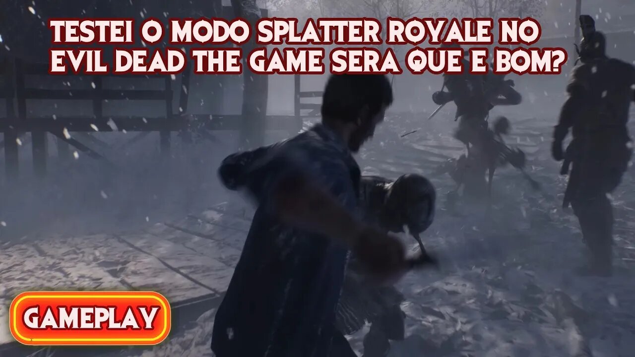 Testei o Battle Royale do Evil Dead!