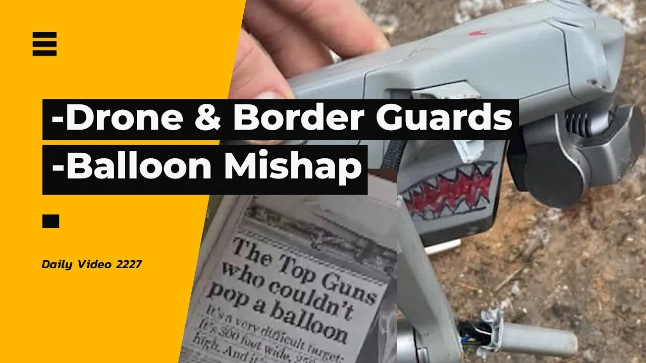 Border Guards Intercept Drone, Fighter Jets Against Balloon Failure History