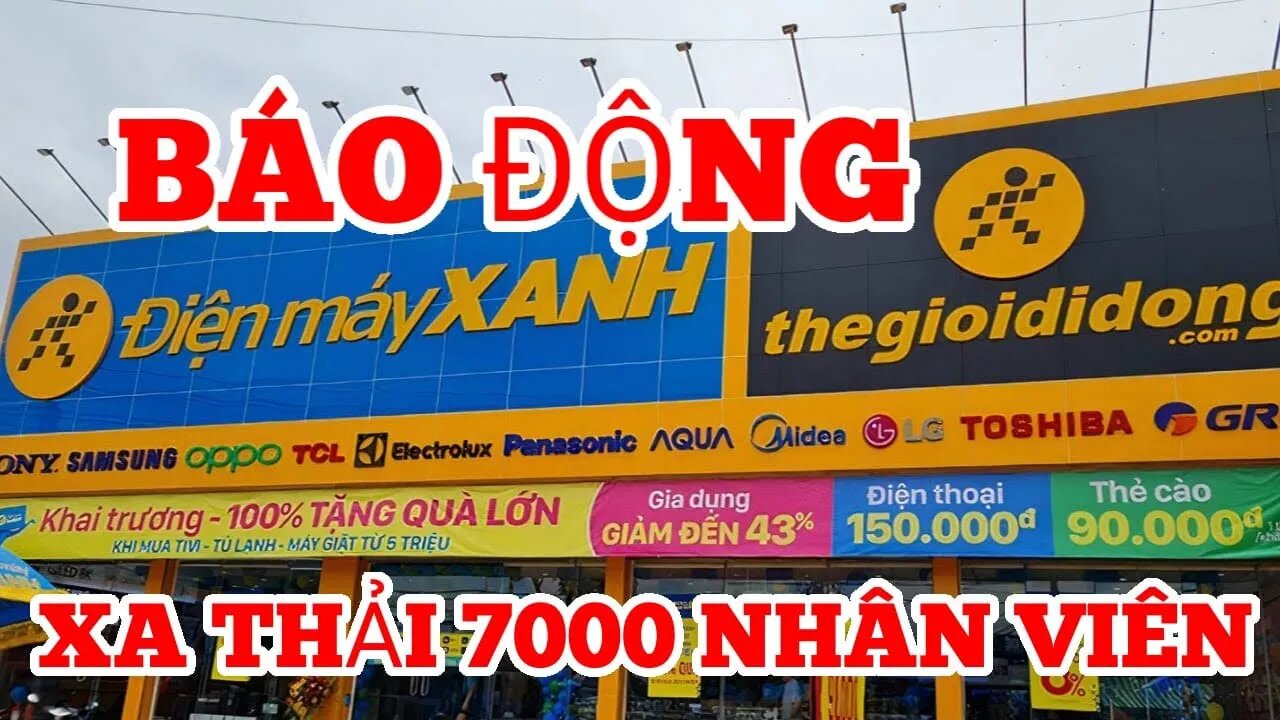 Nóng : Thế Giới Di Động Sa Thải Hơn 7.000 Nhân Viên