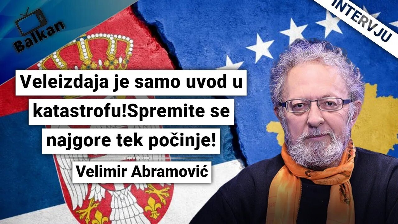 Velimir Abramović-Veleizdaja je samo uvod u katastrofu!Spremite se najgore tek počinje!