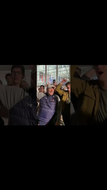 Coach Hugh Freeze Leads The Jungle in War Eagle Before Alabama Game | #auburn #hughfreeze #wareagle