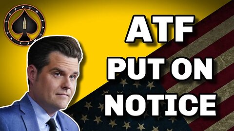 Gaetz Puts ATF On Notice Over Brace Rule