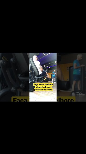 Dica para melhorar a ativação do posterior de coxas na cadeira flexora