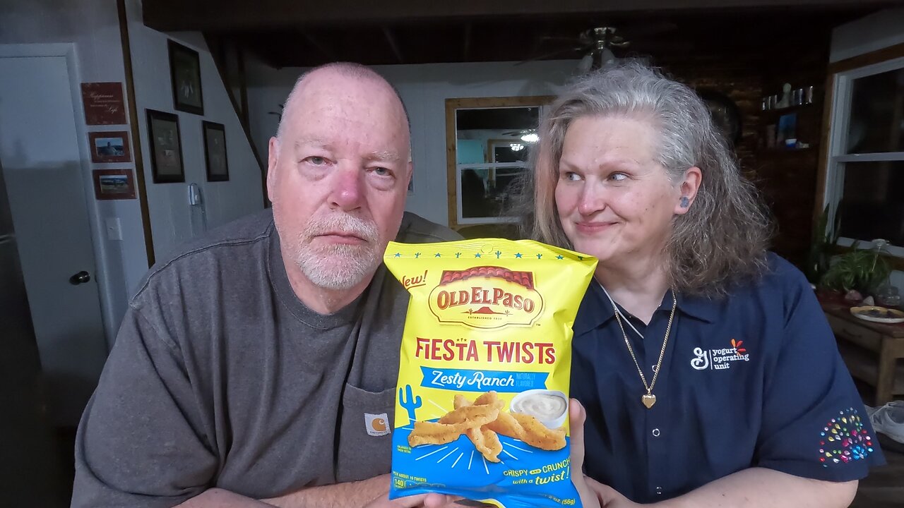 OLD EL PASO FIESTA TWISTS, ZESTY RANCH, CRISPY CORN SNACKS