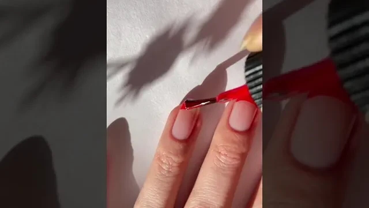 Colored French Tip tiktok nailbetch