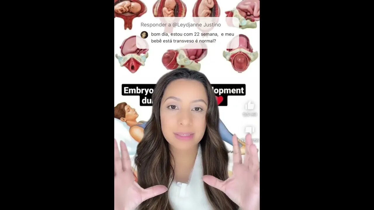 Estou com 22 semanas meu bebê está atravessado é normal?