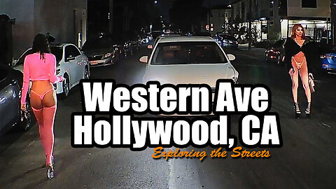 Western Ave, Hollywood, California, USA 🎥 Exploring the Streets - Ep 4