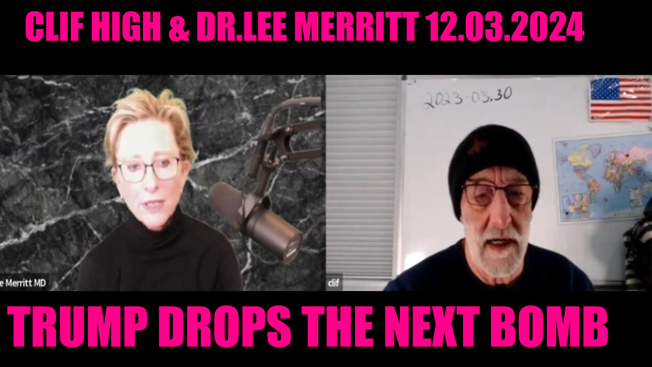 CLIF HIGH & DR.LEE MERRITT 12.03.2024 💥 TRUMP DROPS THE NEXT BOMB, FBI, Biden pardon