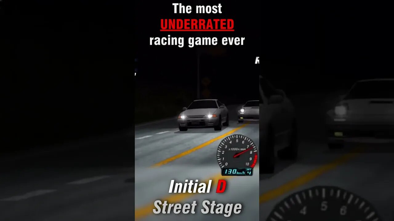 The most UNDERRATED racing game ever, Initial D Street Stage #shorts