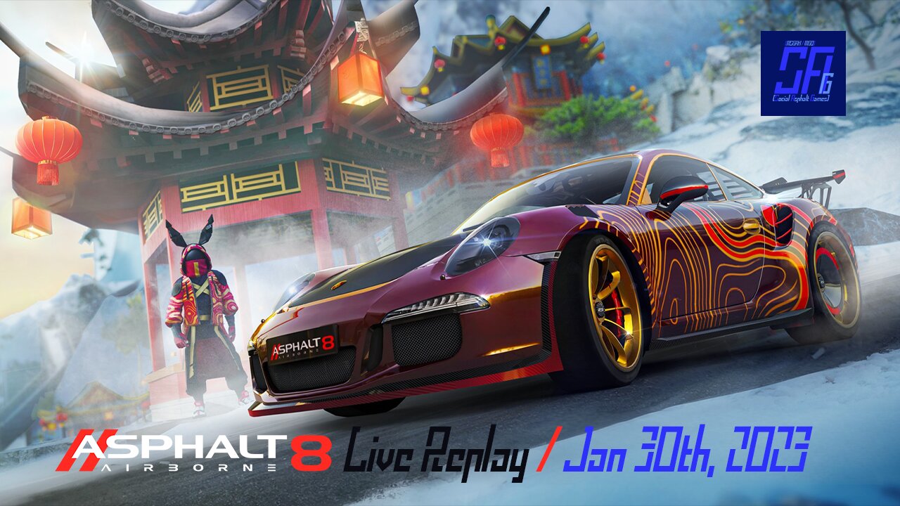 [Asphalt 8: Airborne (A8)] Fortune Rabbit Season Continues | Live Replay | January 30th, 2023 (U+08)