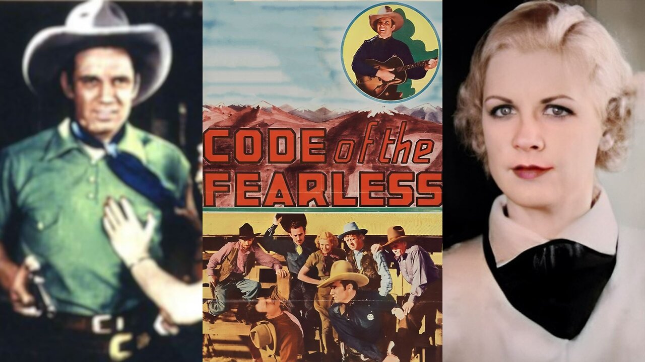 CODE OF THE FEARLESS (1939) Fred Scott, Claire Rochelle & John Merton | Romance, Western | B&W