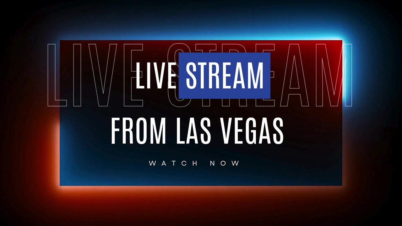 Live Stream from Las Vegas Conference at 3PM EST