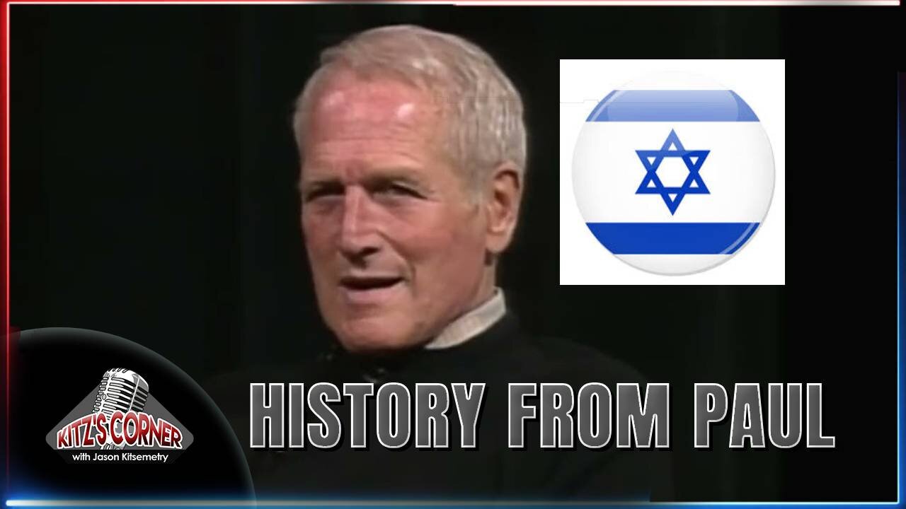 Paul Newman CALLS OUT Isr@el's Criminal Past in Resurfaced Video