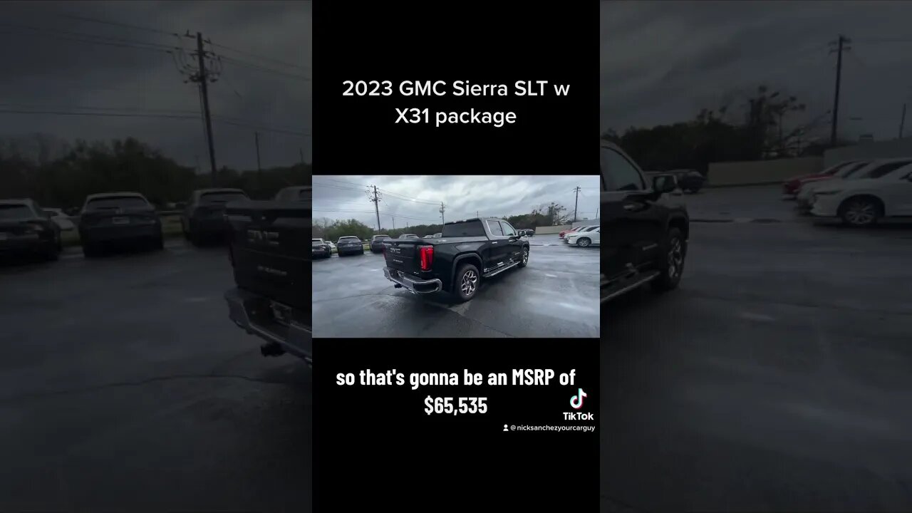 2023 GMC Sierra 1500 XLT w X31 Package Specs #2023gmcsierra1500