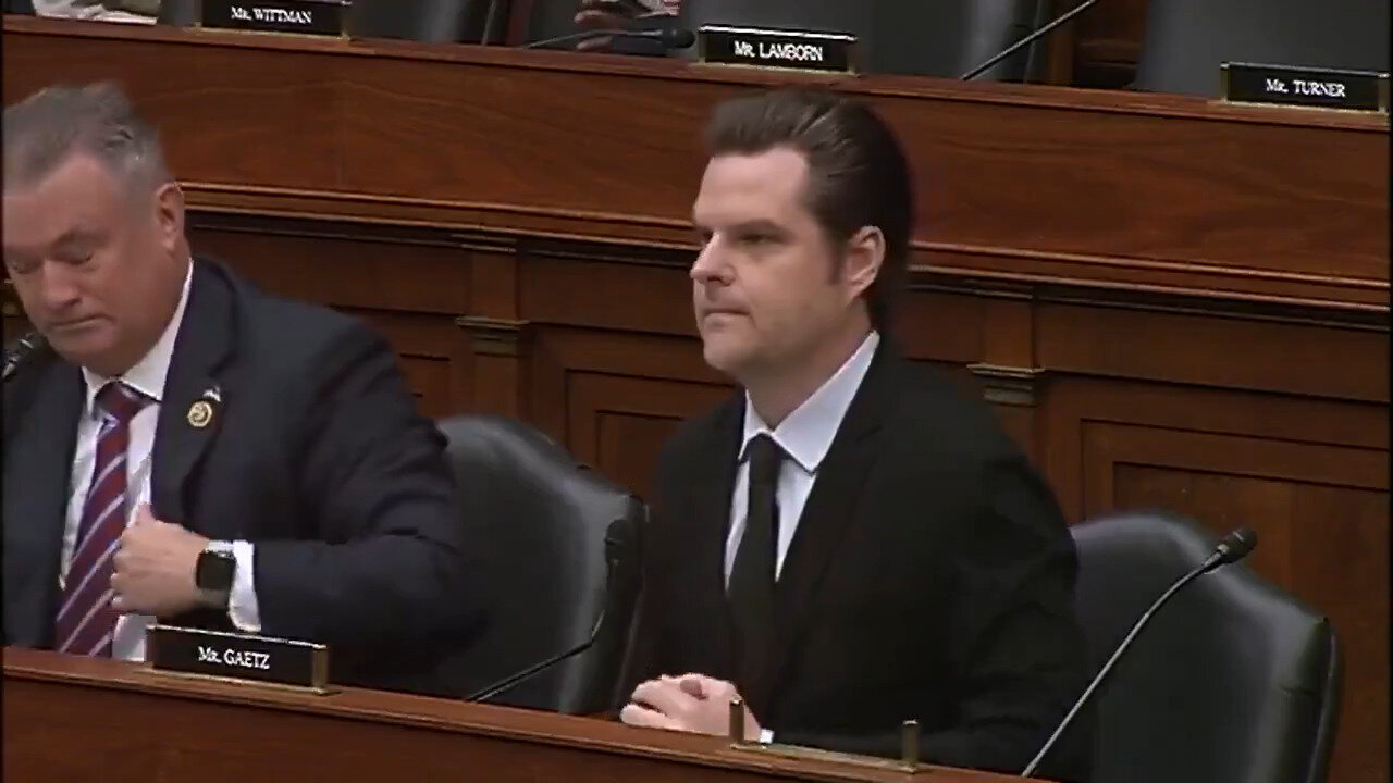 Rep. Matt Gaetz Pushes Defense Secretary On 'Boots On The Ground' In Gaza