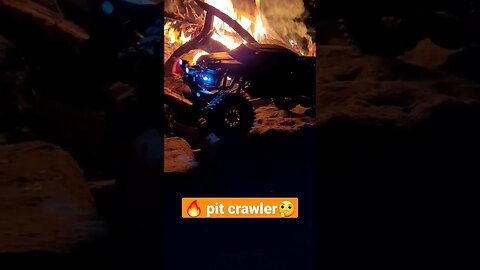 had to burn some stuff so brought the crawler to the fire circle. subscribe subscribe subscribe